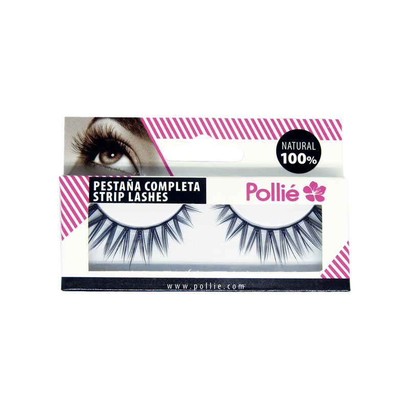 PESTAÑAS POLLIÉ 19 NEGRAS 100% NATURAL