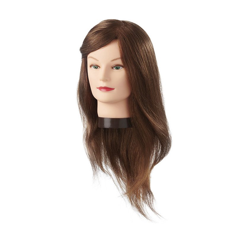 CABEZA MANIQUI JENNY PELO NATURAL 45-50 CM