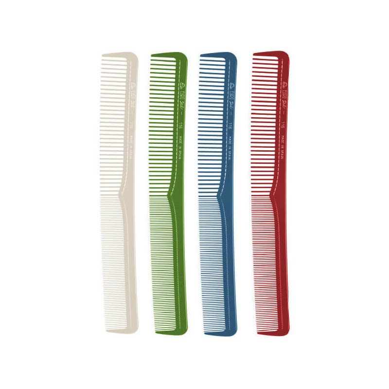 Peine batidor colores púa especial 19,5 CM