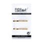 CLIPS DORADOS RECT. LARGOS CON PERLAS 2 UDS