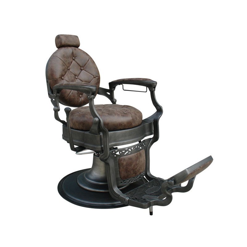 SILLON BARBERO STAFFORD MARRÓN