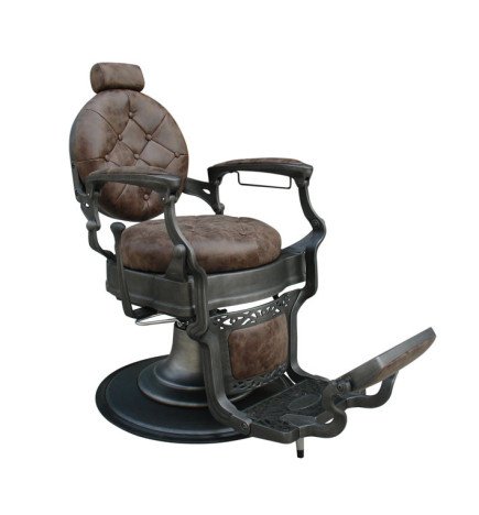 SILLON BARBERO STAFFORD MARRÓN