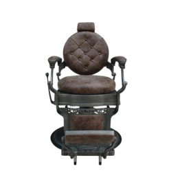 SILLON BARBERO STAFFORD MARRÓN
