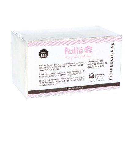 CAJA 50 MINI BLOQUE 2 CARAS 120/120 BLANCO