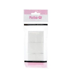 BOLSA 6 MINI BLOQUE 2 CARAS 120/120 BLANCO
