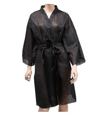 KIMONO DESECHABLE NEGRO