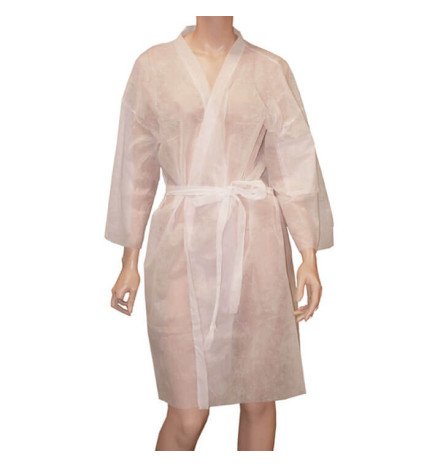 KIMONO DESECHABLE BLANCO