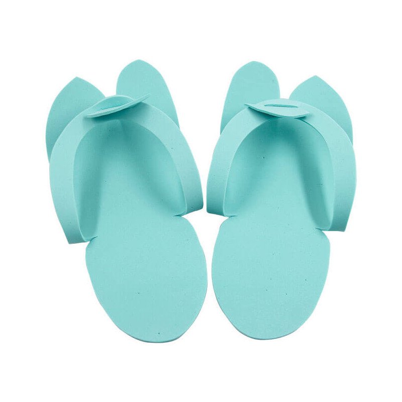 PAR ZAPATILLAS PEDICURA SURTIDO COLORES