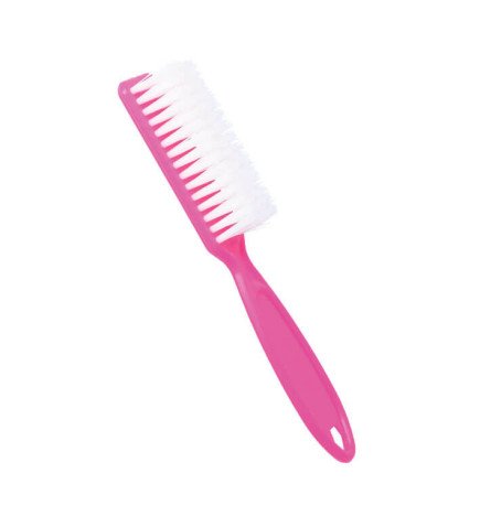 CEPILLO UÑAS ROSA CON MANGO
