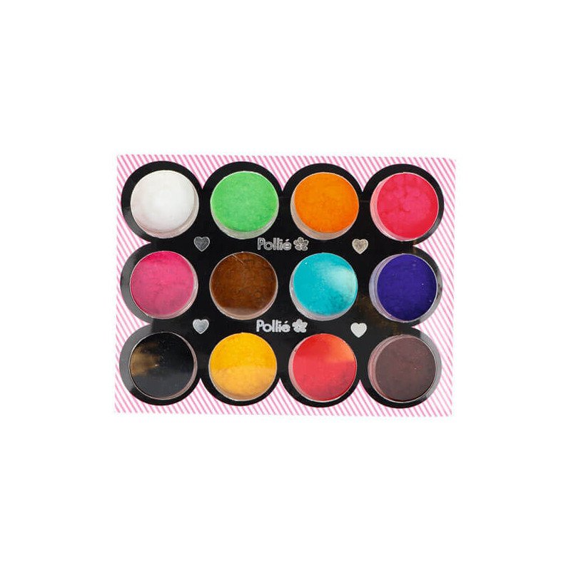 POLVOS DECORA NAIL ART SURTIDOS TERCIOPELO 0,5G X 12 COLORES