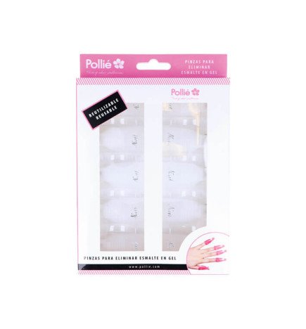 CLIPS BLANCOS SOAK OFF REMOVER 10 UDS