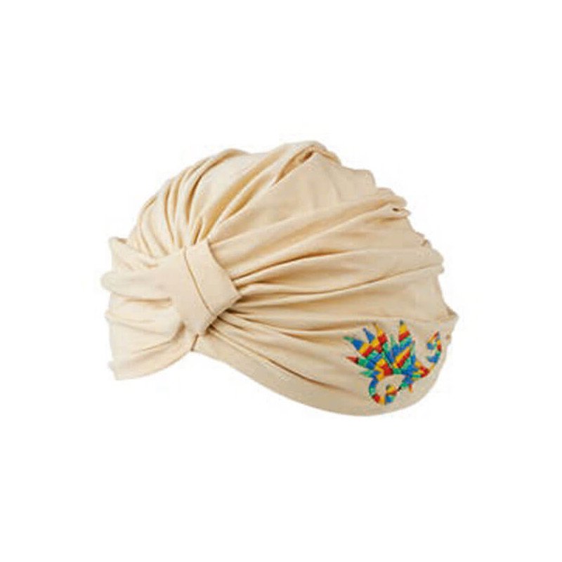 TURBANTE DECORADO BEIGE