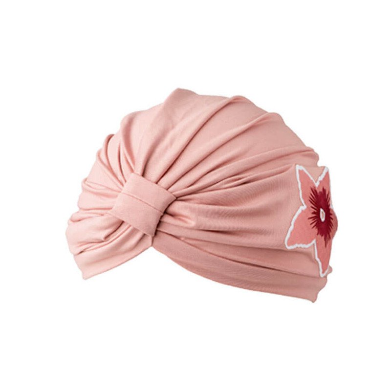 TURBANTE DECORADO ROSA