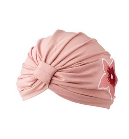 TURBANTE DECORADO ROSA