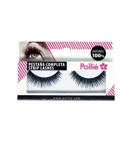 PESTAÑAS POLLIÉ 1 NEGRAS 100% NATURAL
