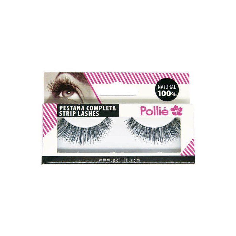 PESTAÑAS POLLIÉ 2 NEGRAS 100% NATURAL