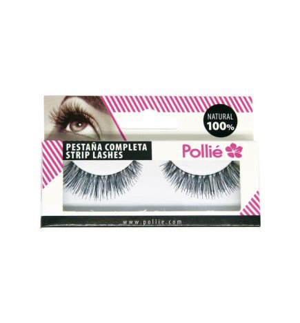 PESTAÑAS POLLIÉ 2 NEGRAS 100% NATURAL