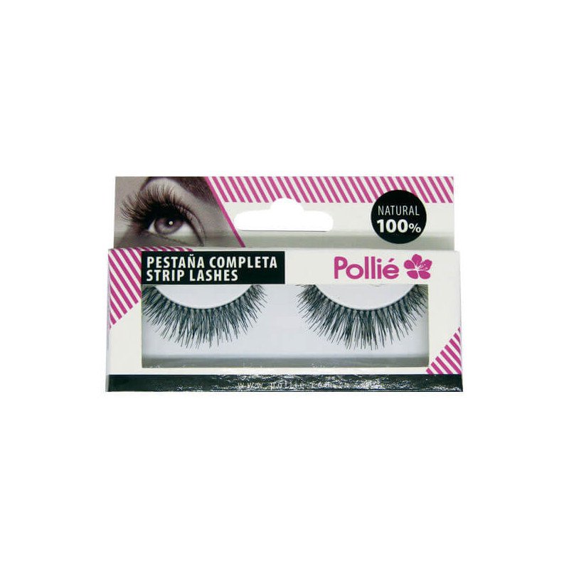 PESTAÑAS POLLIÉ 3 NEGRAS 100% NATURAL