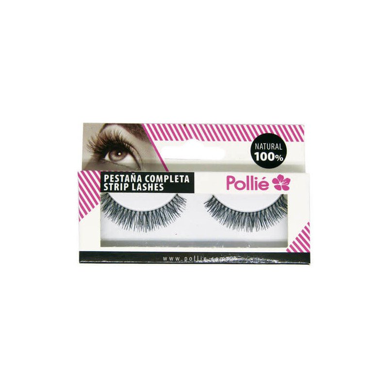 PESTAÑAS POLLIÉ 4 NEGRAS 100% NATURAL