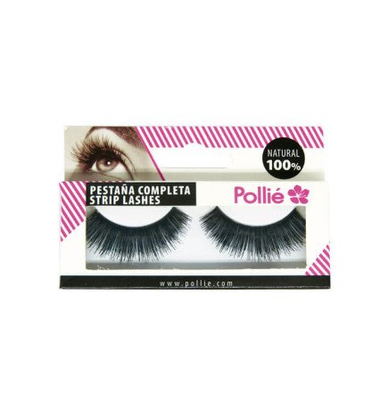 PESTAÑAS POLLIÉ 7 NEGRAS 100% NATURAL