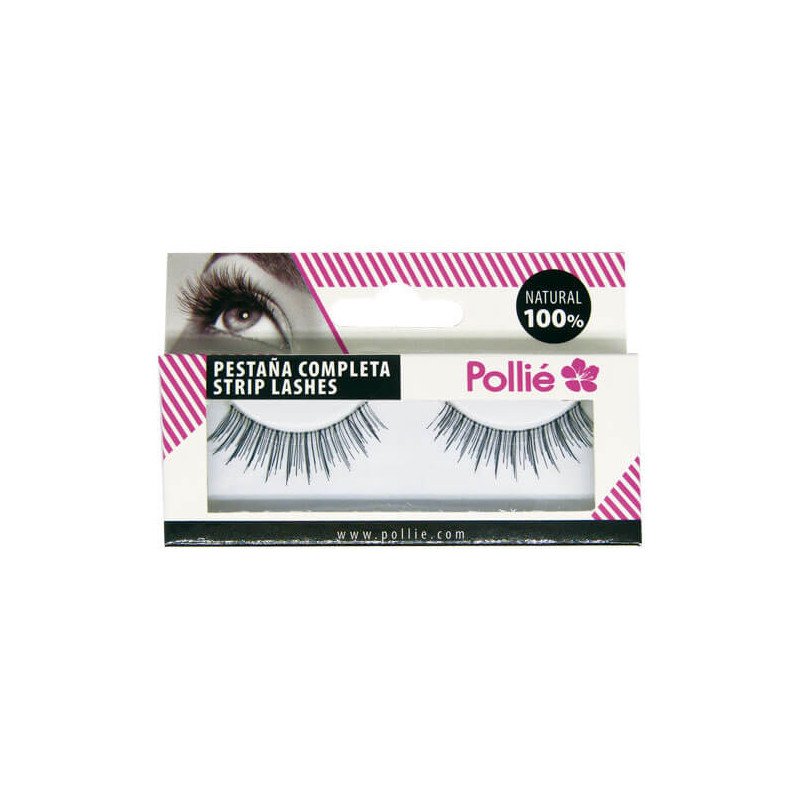 PESTAÑAS POLLIÉ 9 NEGRAS 100% NATURAL