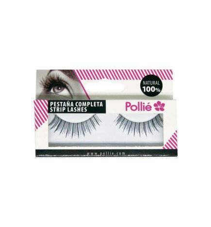 PESTAÑAS POLLIÉ 9 NEGRAS 100% NATURAL