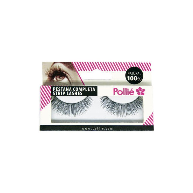 PESTAÑAS POLLIÉ 11 NEGRAS 100% NATURAL