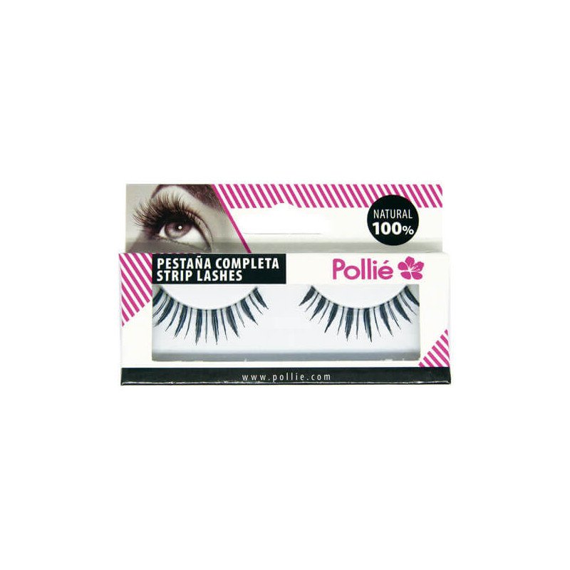 PESTAÑAS POLLIÉ 15 NEGRAS 100% NATURAL