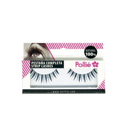 PESTAÑAS POLLIÉ 15 NEGRAS 100% NATURAL
