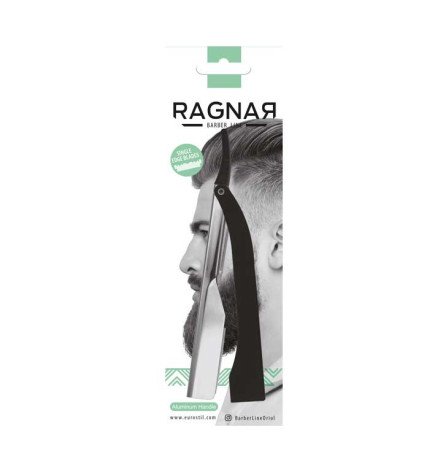 NAVAJA RAGNAR MANGO METÁLICO NEGRO