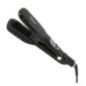 PLANCHA CEPILLO NEGRA CON VAPOR
