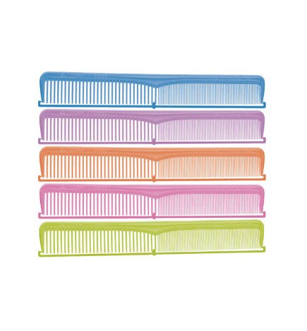 DISP.100 PEINES UN USO COLORES VERANO
