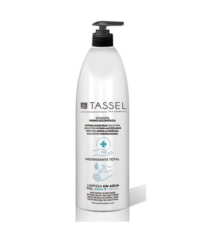 SOLUCION HIDRO-ALCOHÓLICA TASSEL 1L CON DOSIFICADOR