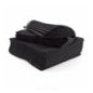 BOLSA 25 TOALLAS NEGRAS 40X80 S/ABSORB.SPUNLACE
