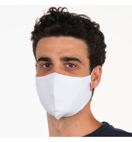 PACK 6 MASCARILLAS TEXTIL BLANCA