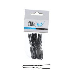 BOLSA 20 HORQUILLAS INVISIBLES NEGRO 65 MM