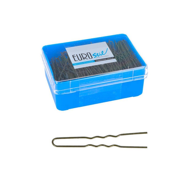 CAJA 400 HORQUILLAS INVISIBLES BRONCE 65 MM