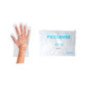 100 GUANTES POLIETILENO TRANSPARENTES
