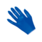 CAJA DE 100 GUANTES DE NITRILO AZUL