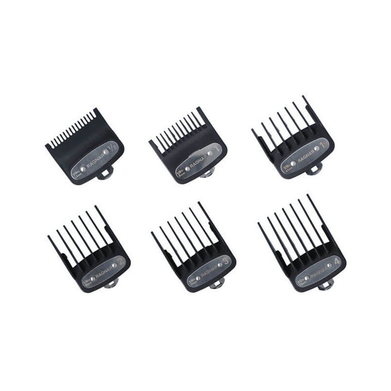 PACK 6 PEINES METÁLICOS CLIPPER RAGNAR