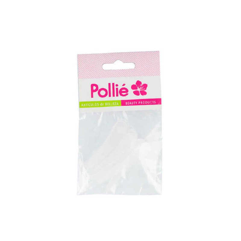 BOLSA 10 MINI ESPÁTULAS PARA CREMA TRANSPARENTES