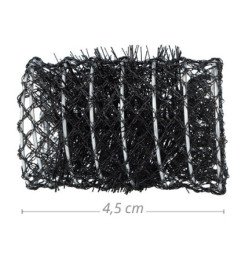 BOLSA 6 RULOS MALLA NEGRO DIÁMETRO 45