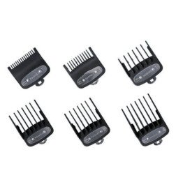 PACK 6 PEINES METÁLICOS PARA MÁQUINA DE CORTE GALAXY Y SUPERNOVA