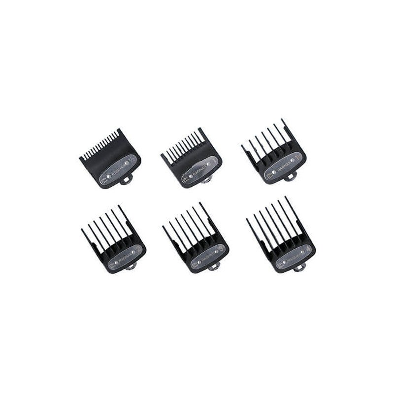 PACK 6 PEINES METÁLICOS PARA MÁQUINA DE CORTE GALAXY Y SUPERNOVA