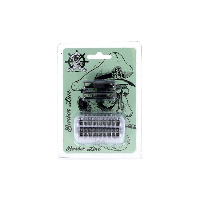 CABEZAL RECAMBIO GRIS AFEITADORA BUCANERO DE BARBER LINE