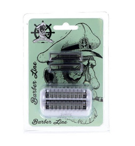 CABEZAL RECAMBIO GRIS AFEITADORA BUCANERO DE BARBER LINE