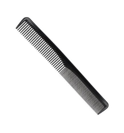 PEINE BARBERO CORTE 17,5CM NEGRO RAGNAR