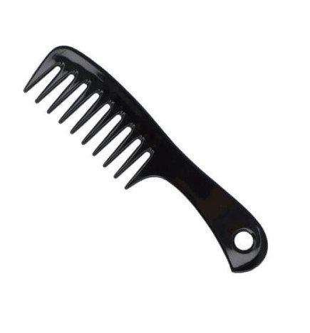 PEINE BARBERO NEGRO PARA MECHAS RAGNAR