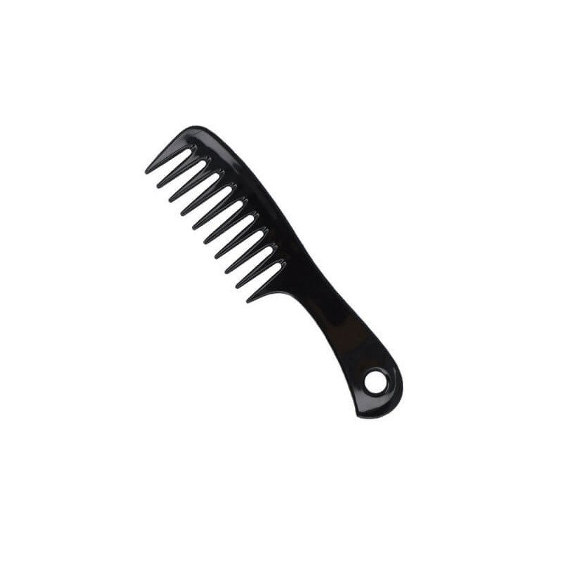 PEINE BARBERO NEGRO PARA MECHAS CAPTAIN COOK