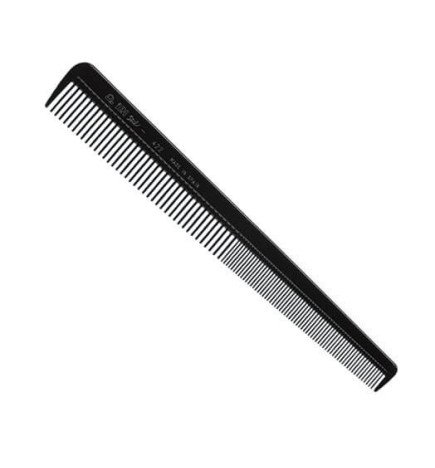 PEINE BARBERO NEGRO 18CM CAPTAIN COOK